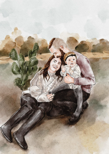 Custom Painting from Photo: A Unique Way to Preserve Memories
